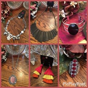 Paparazzi costume jewelry bundle -6 pieces for $10